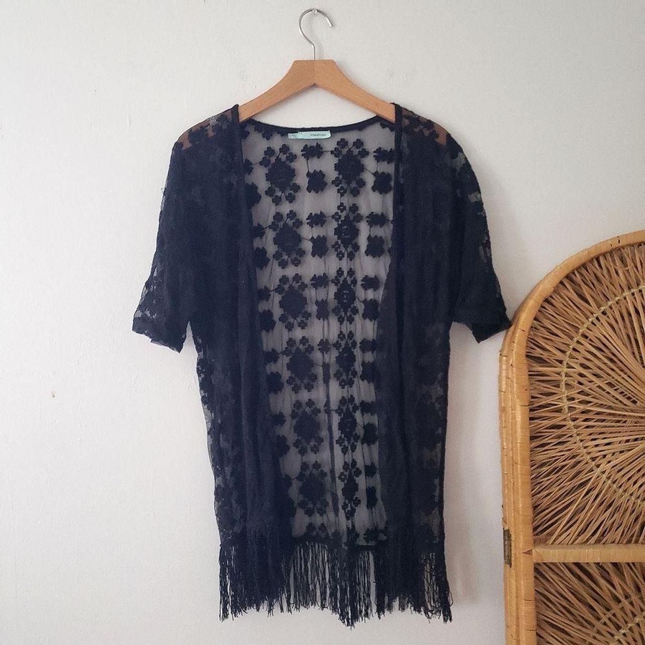 Maurices Women's Black Cardigan Depop