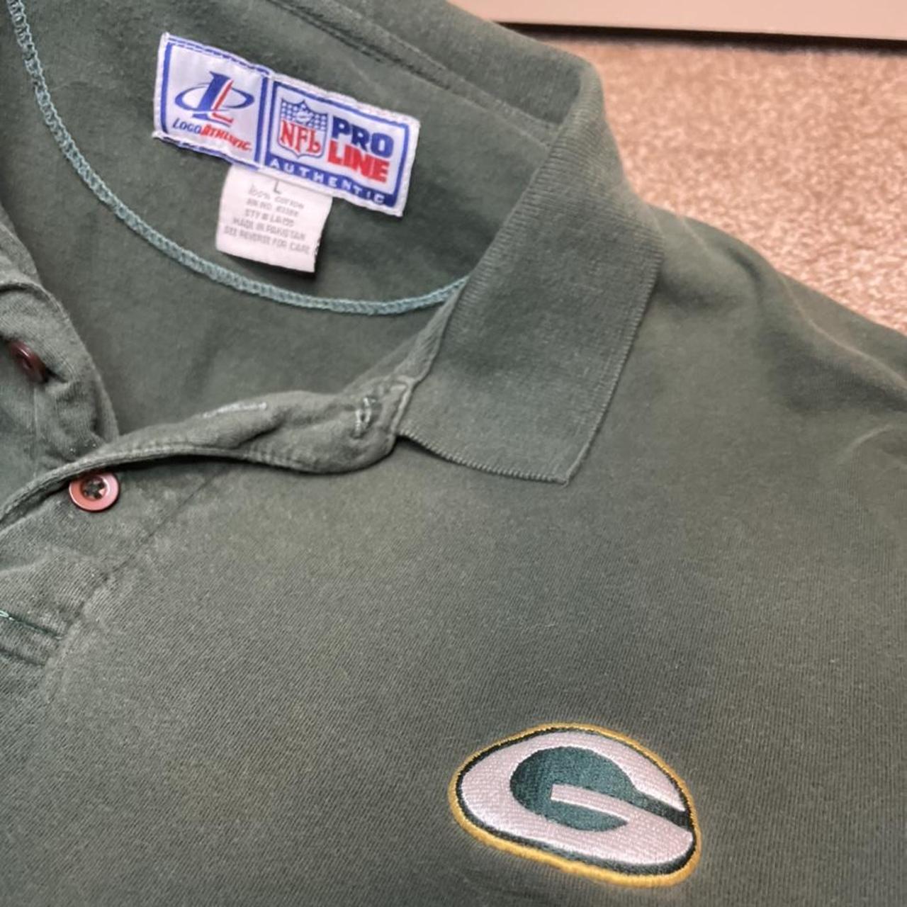 Vintage 1990s Green Bay Packers NFL Pro Line Logo Athletic 