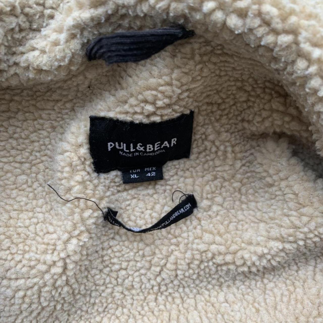 Pull and bear outlet sherpa jacket