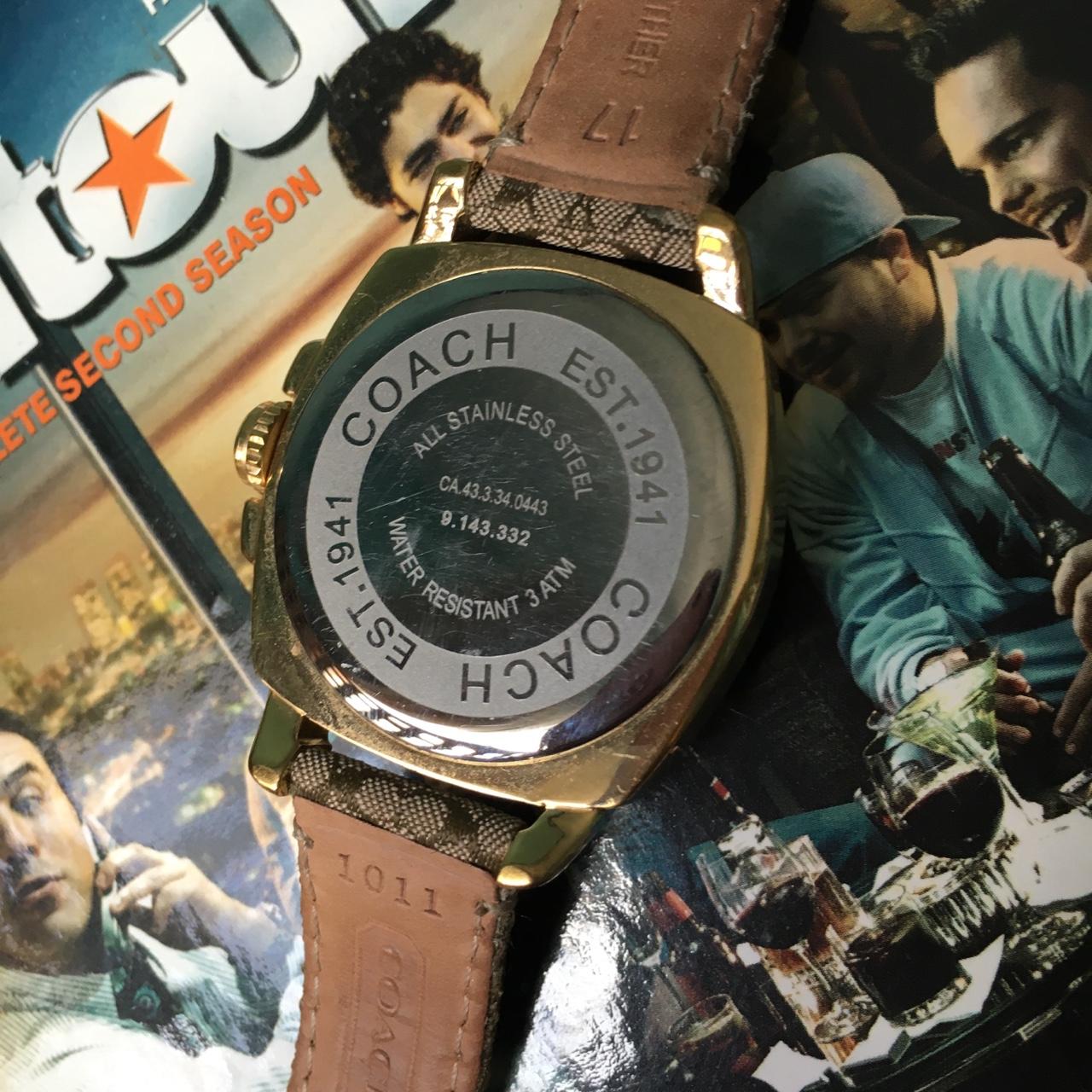 Coach on sale watch original