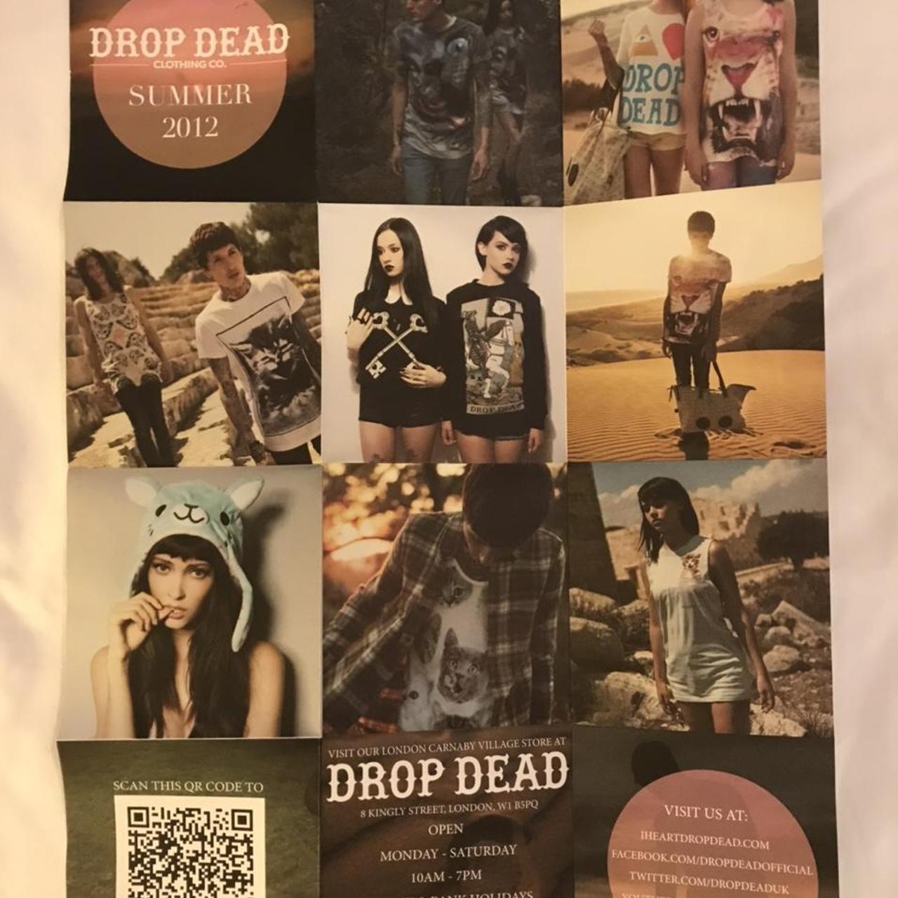 Drop Dead Clothing Summer 2012 Catalog, In brand new...