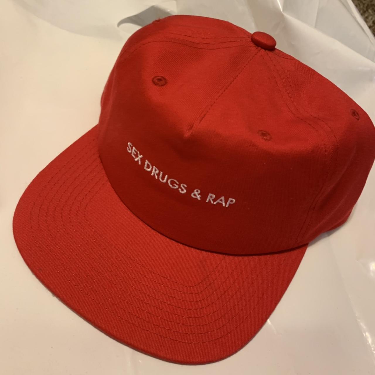 Diamonds sex drugs and & rap red snapback brand new