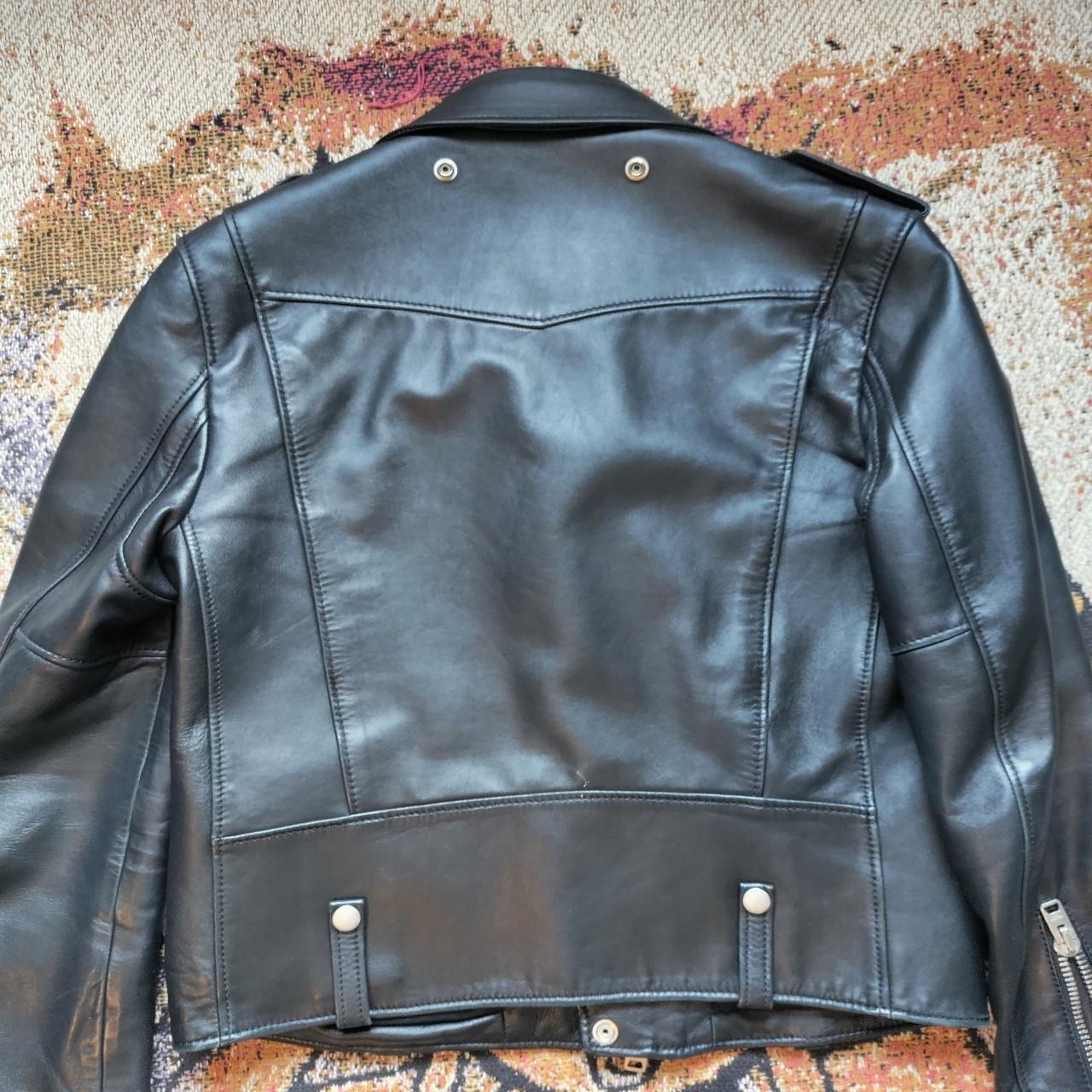Coach Leather Moto Jacket Size 46 Fits | Depop Coach Leather Moto Jacket Size 46 Fits | Depop