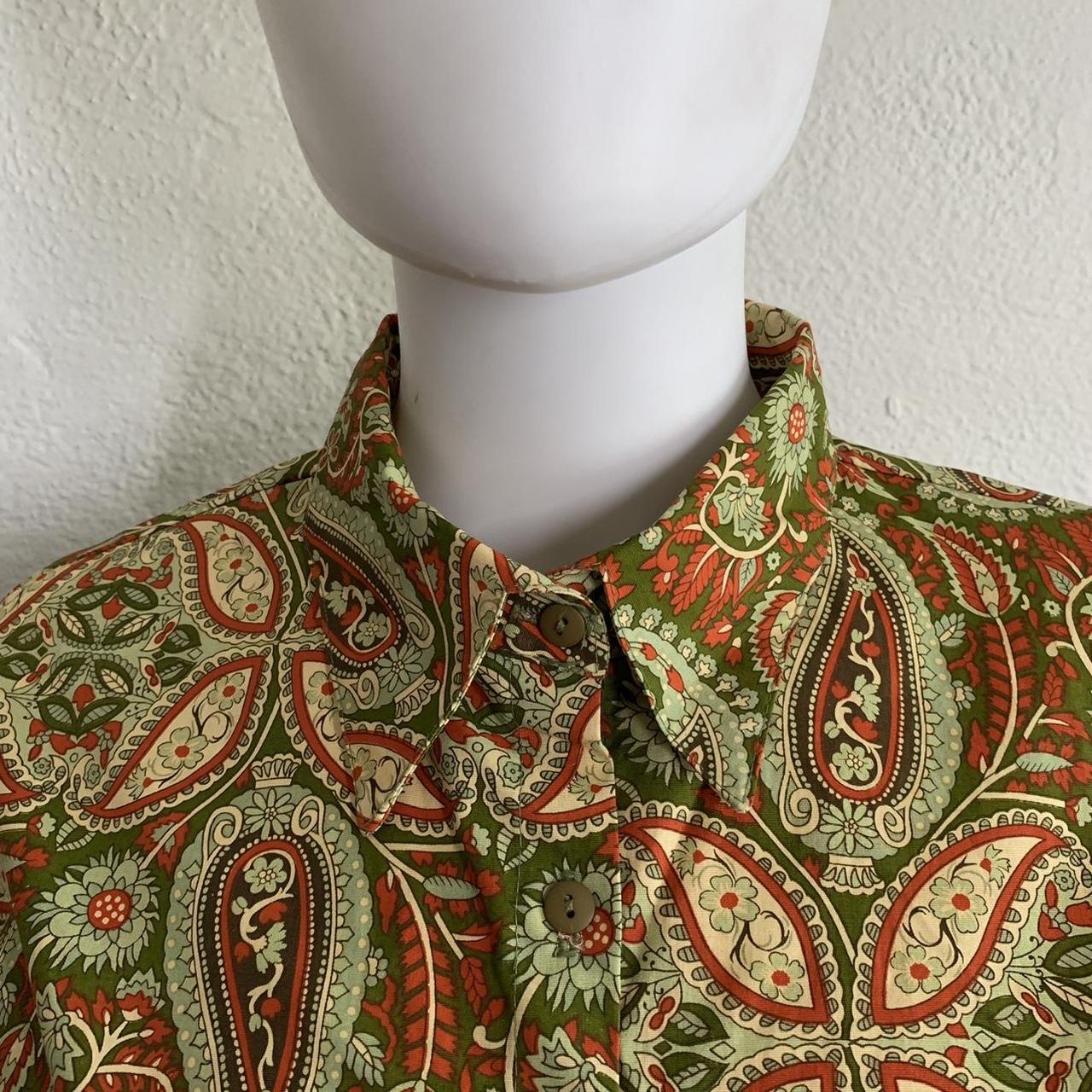 EYE CANDY vintage 90s does 70s floral paisley... Depop