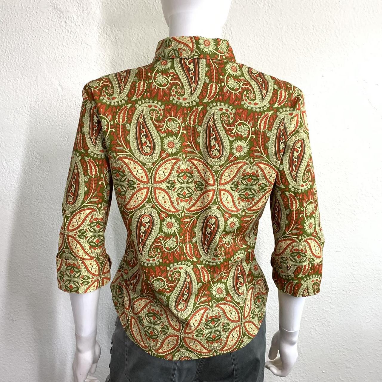 EYE CANDY vintage 90s does 70s floral paisley... Depop