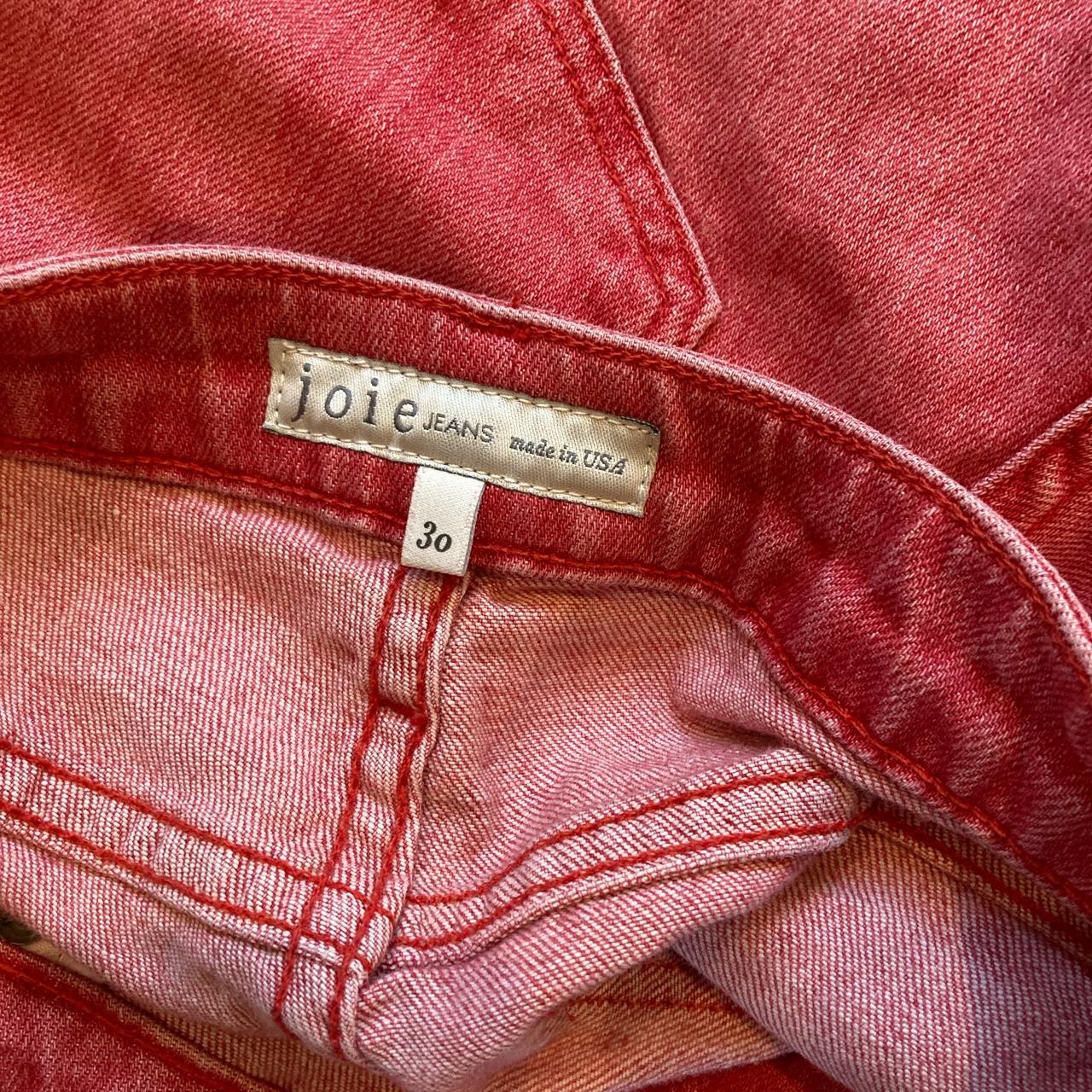 Joie Women's Red Jeans (3)
