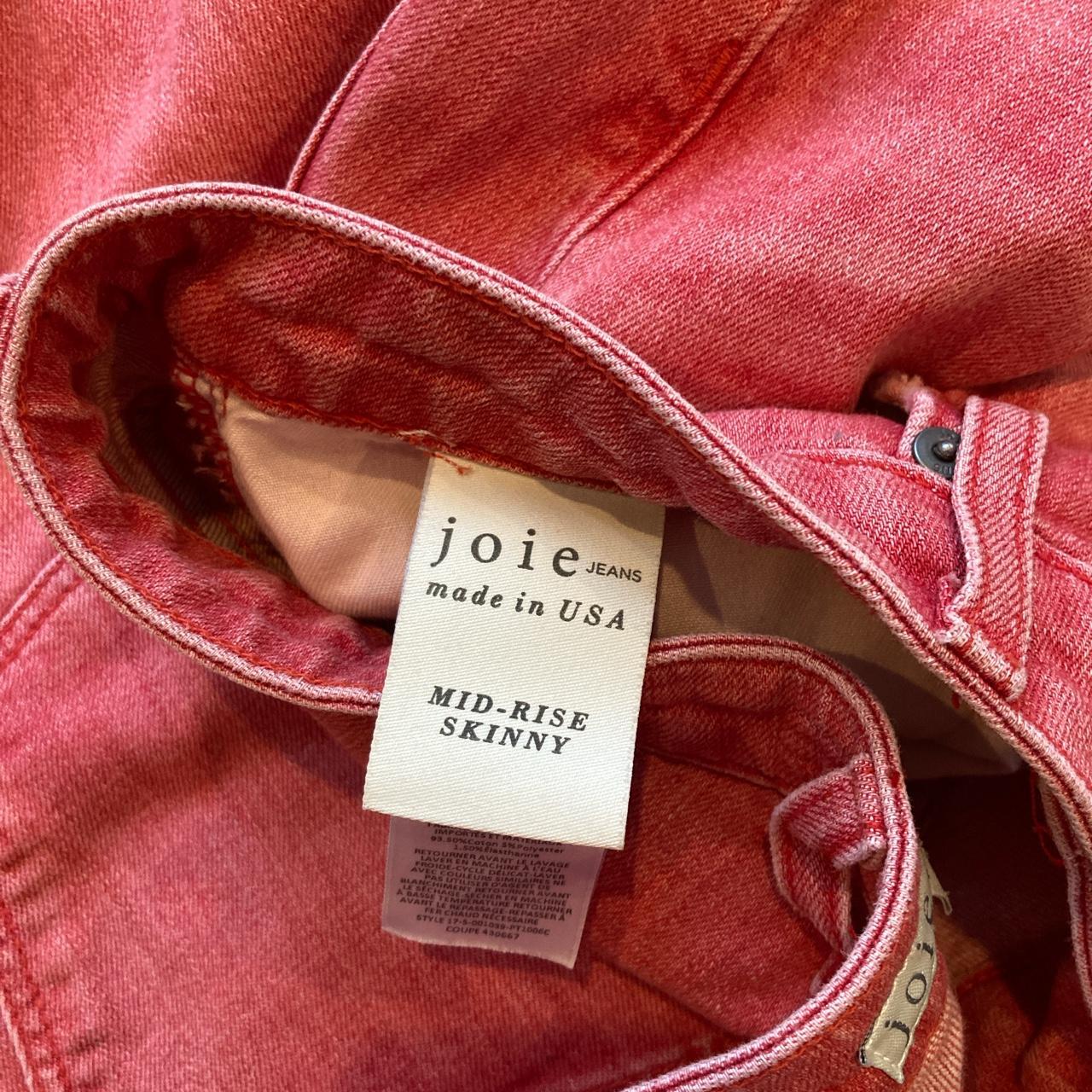 Joie Women's Red Jeans (4)