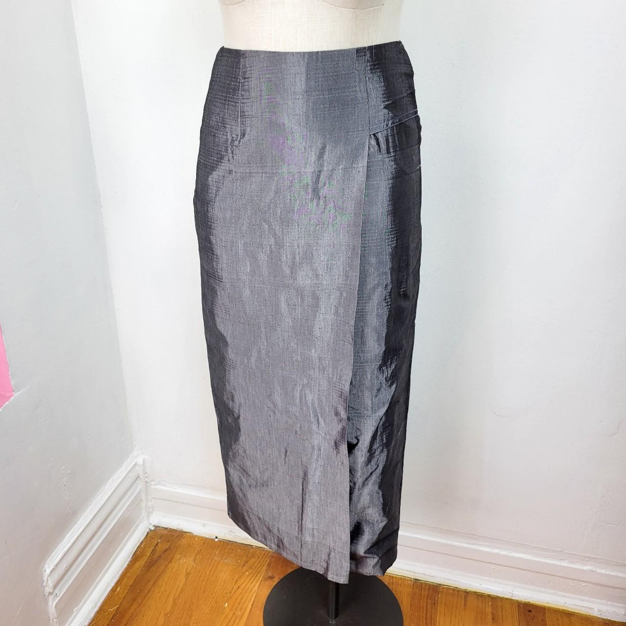Product Image 1 - Handmade silver maxi skirt 🖤

Vintage