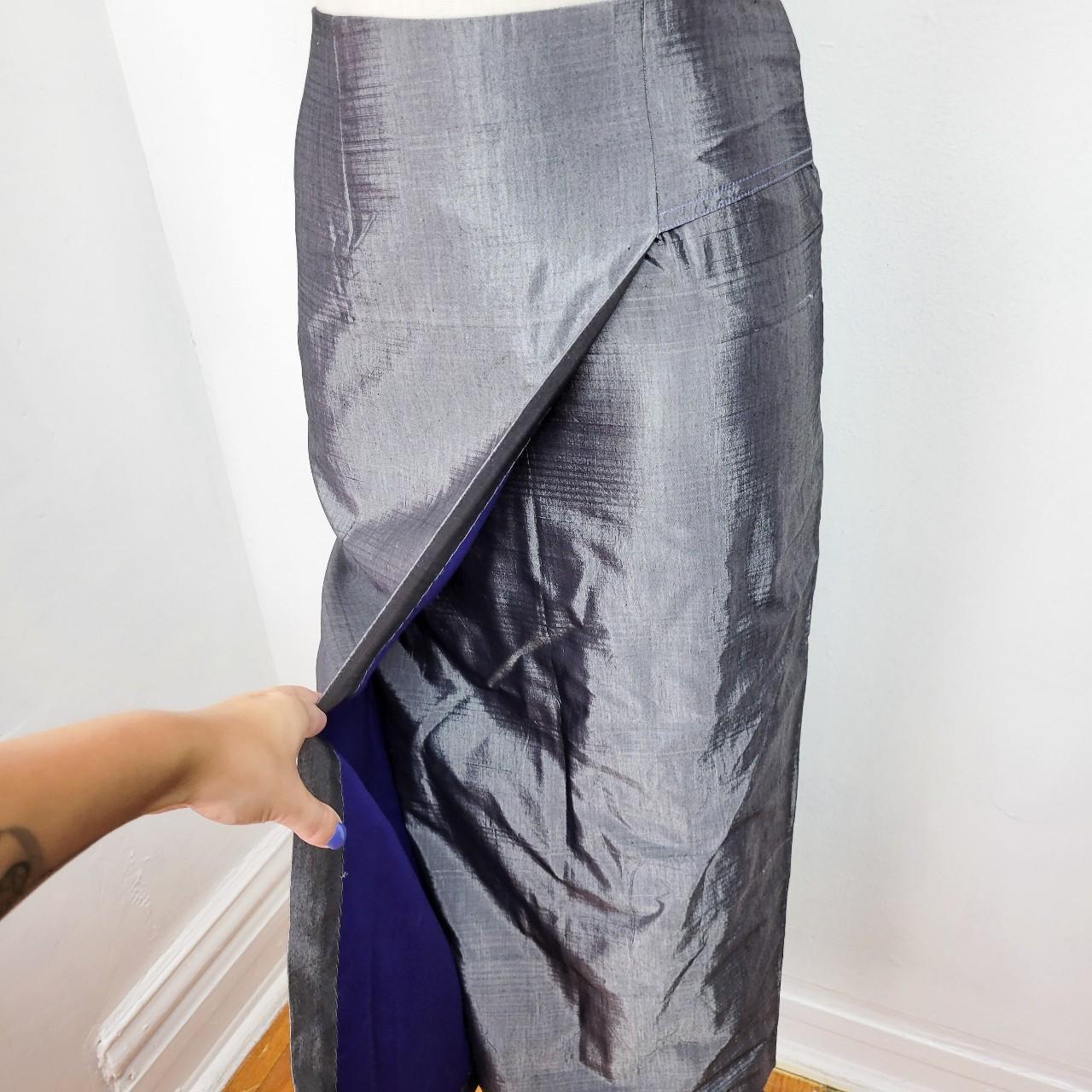 Product Image 2 - Handmade silver maxi skirt 🖤

Vintage