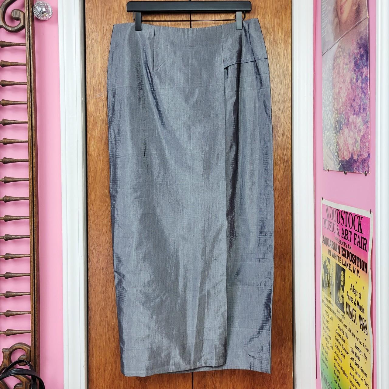 Product Image 3 - Handmade silver maxi skirt 🖤

Vintage