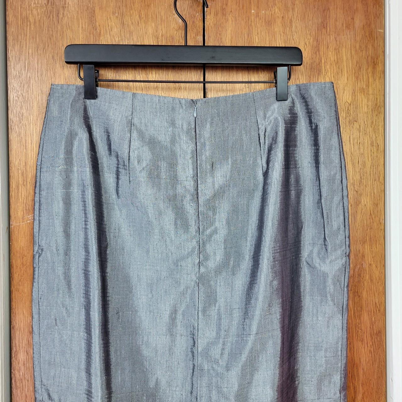 Product Image 4 - Handmade silver maxi skirt 🖤

Vintage