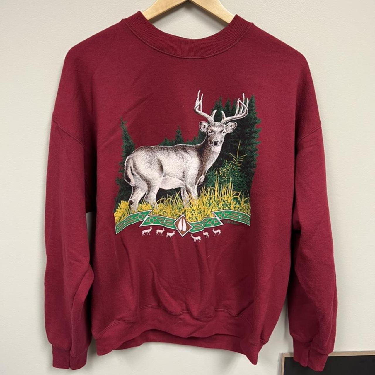 Vintage Deer Sweater (Ask if have... - Depop