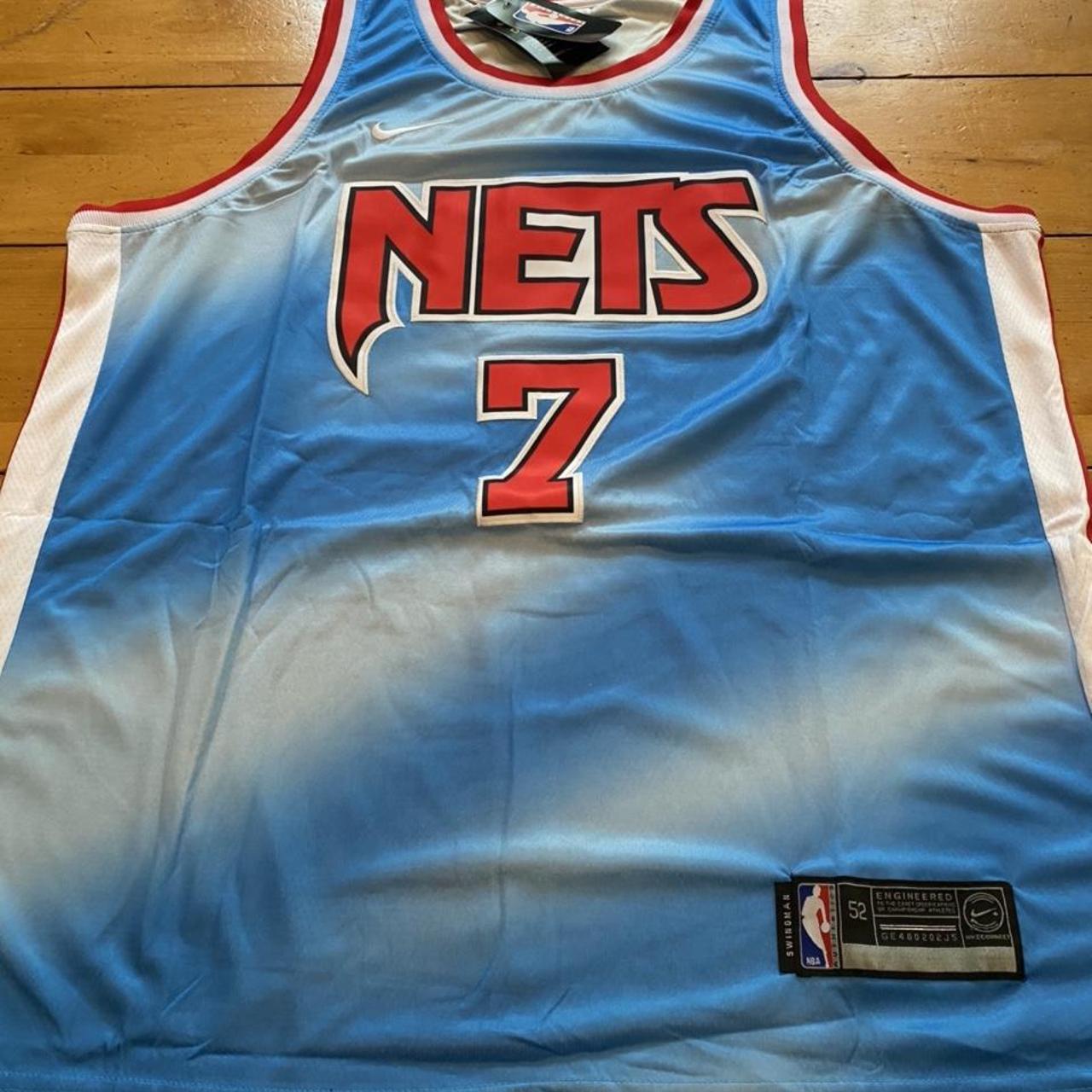 kevin durant nets jersey blue