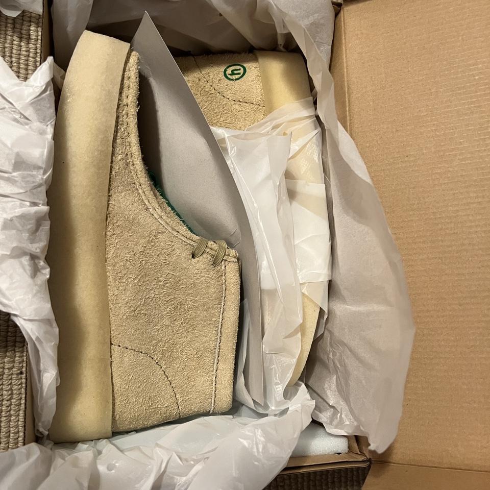 Hidden NY Clarks Wallabee Cup Sole Maple Tan color... - Depop