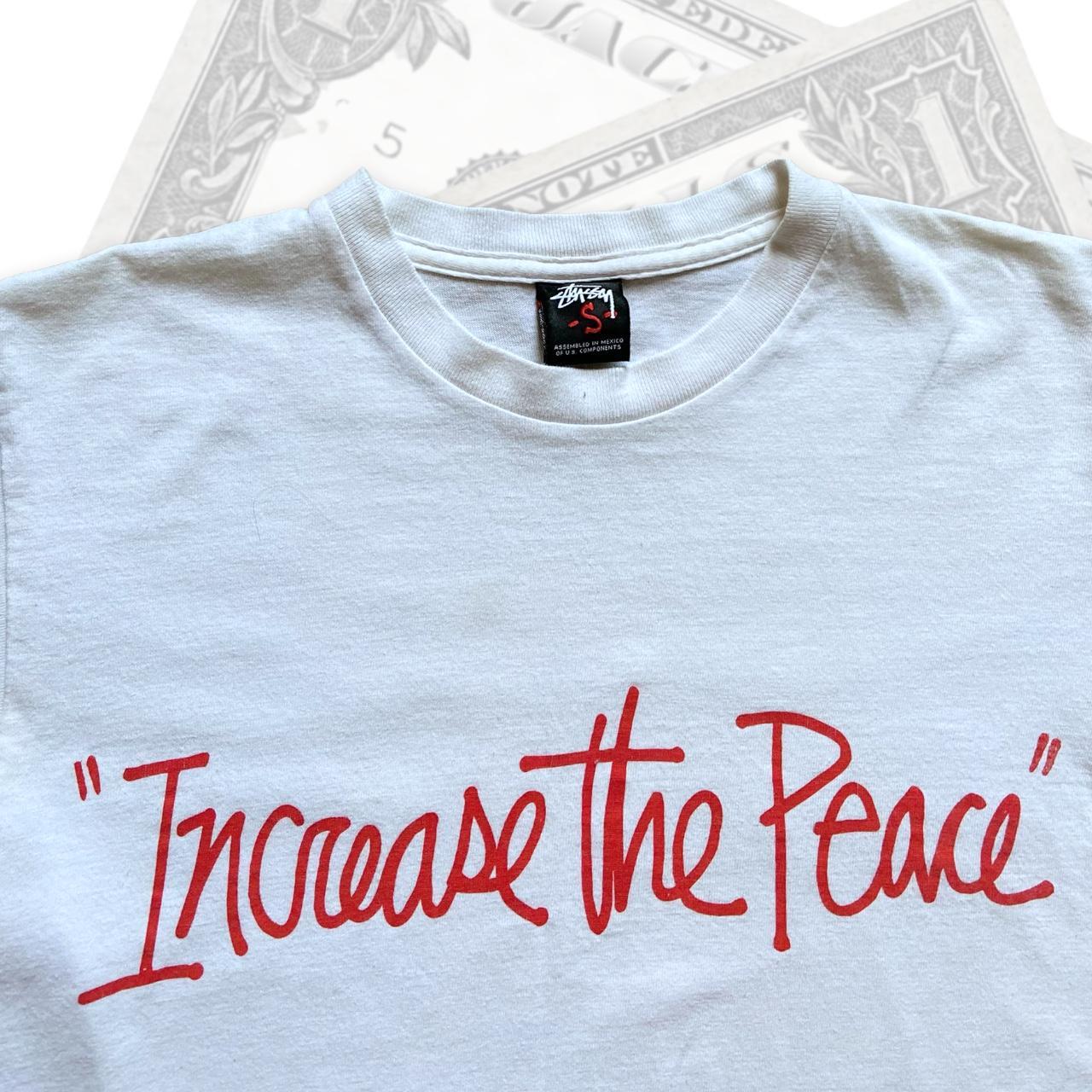 increase the peace stussy