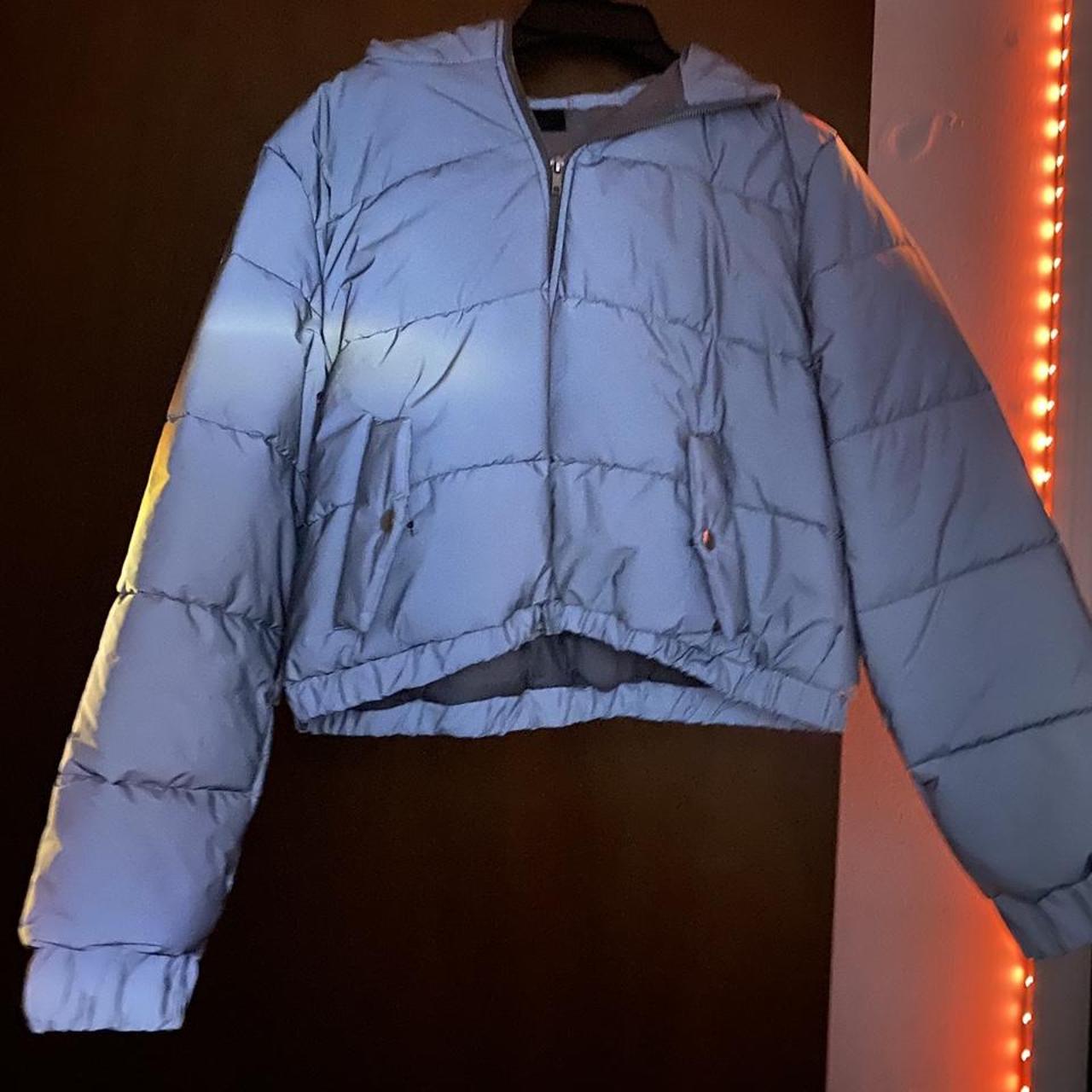 forever 21 reflective coat