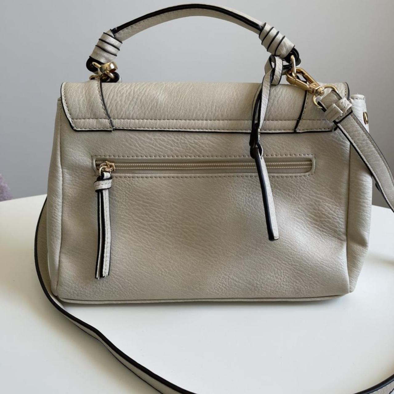 Sole Society Nude Crossbody Satchel Bag. Never been... - Depop