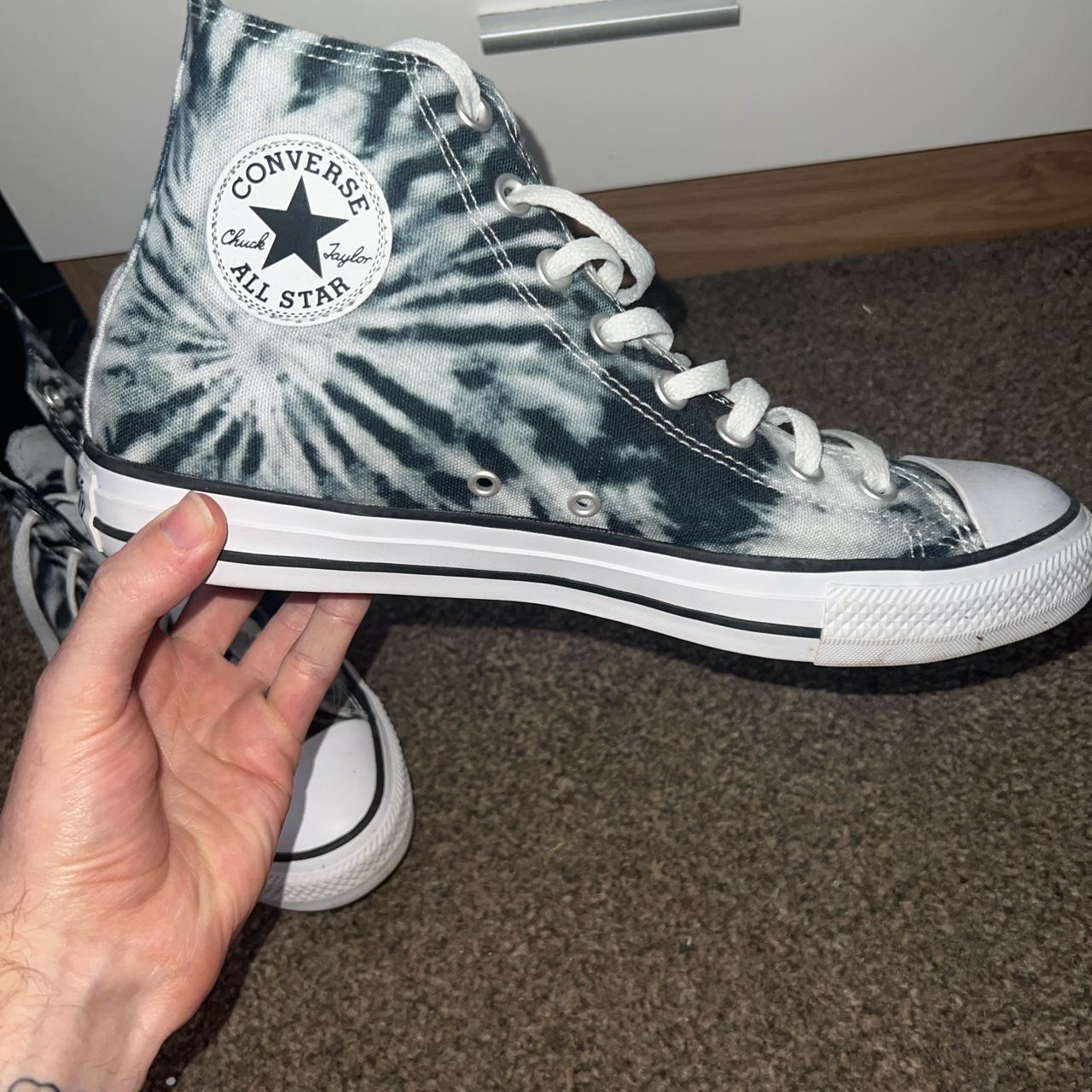 Converse tie dye online noir