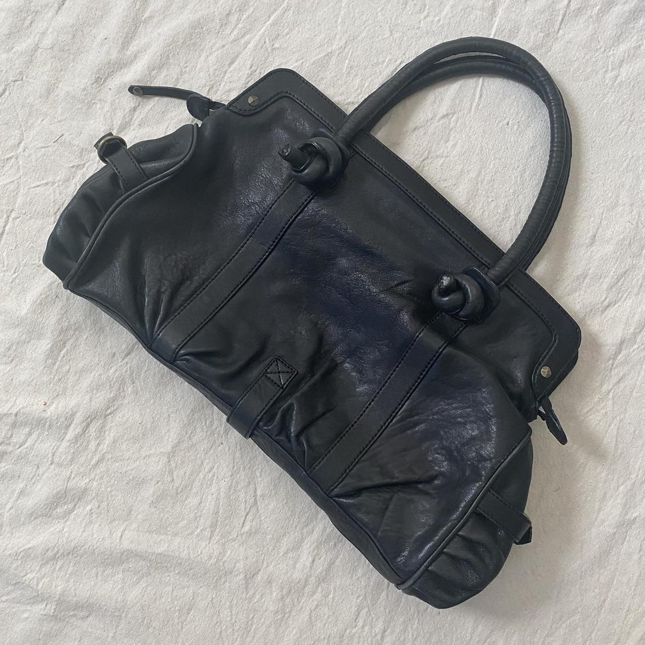 Black Shoulder Bag by Cynthia Rowley shows signs of... - Depop