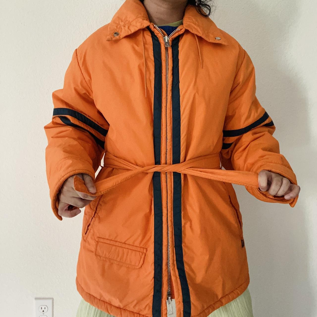 Vintage Orange Ski Snow Jacket Unisex FREE Depop vintage-orange-ski-snow-jacket-unisex-free-depop