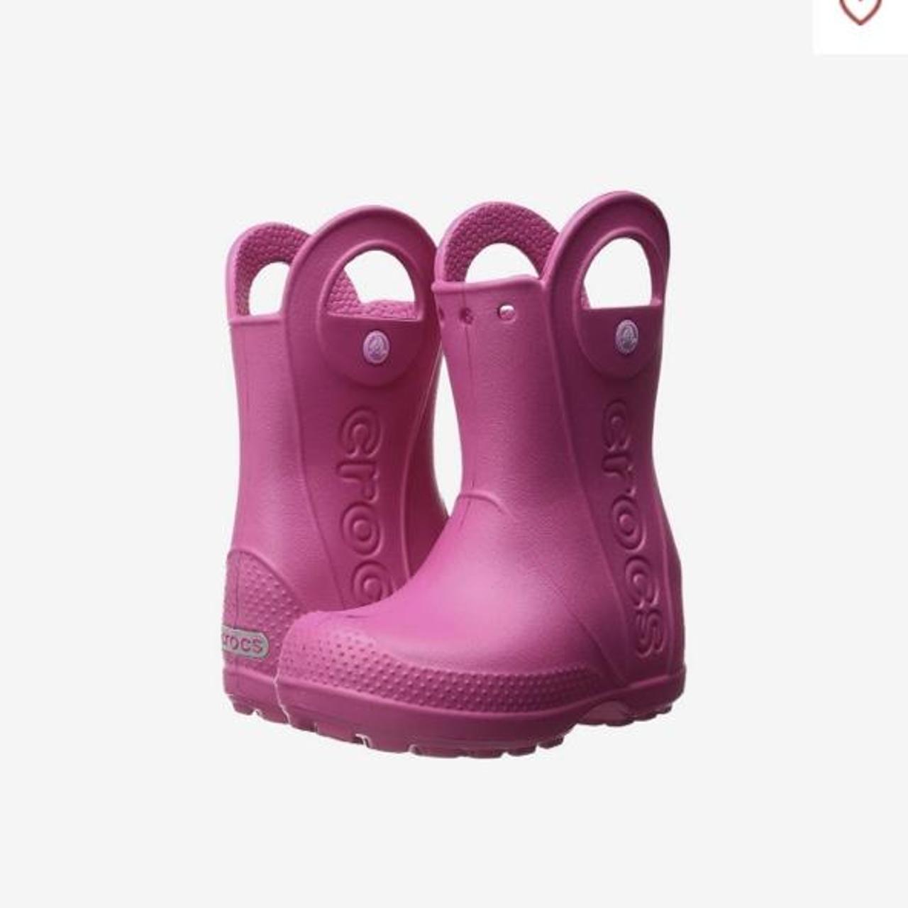 crocs boots girls