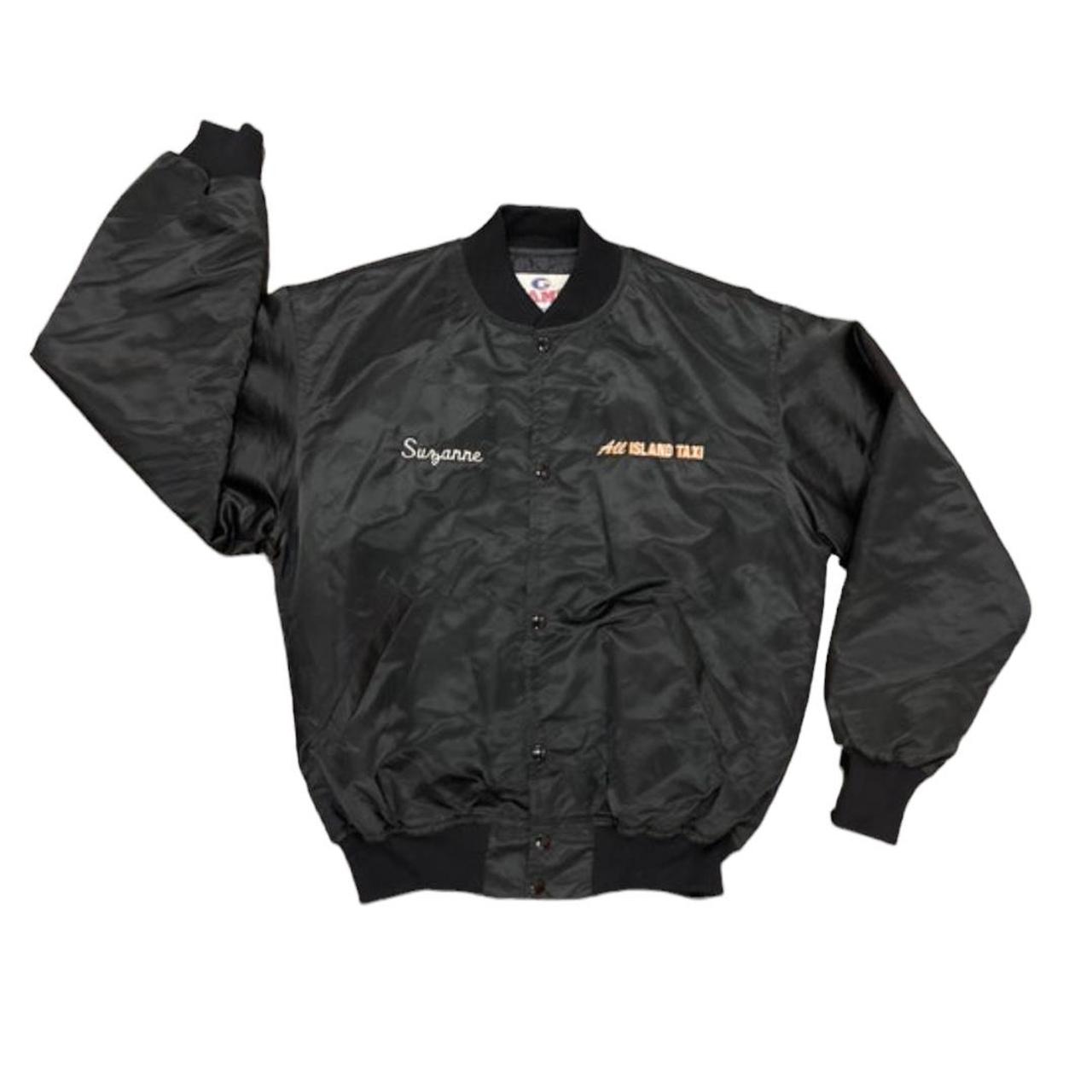 True Vintage mens Bomber jacket medium made in the... Depop