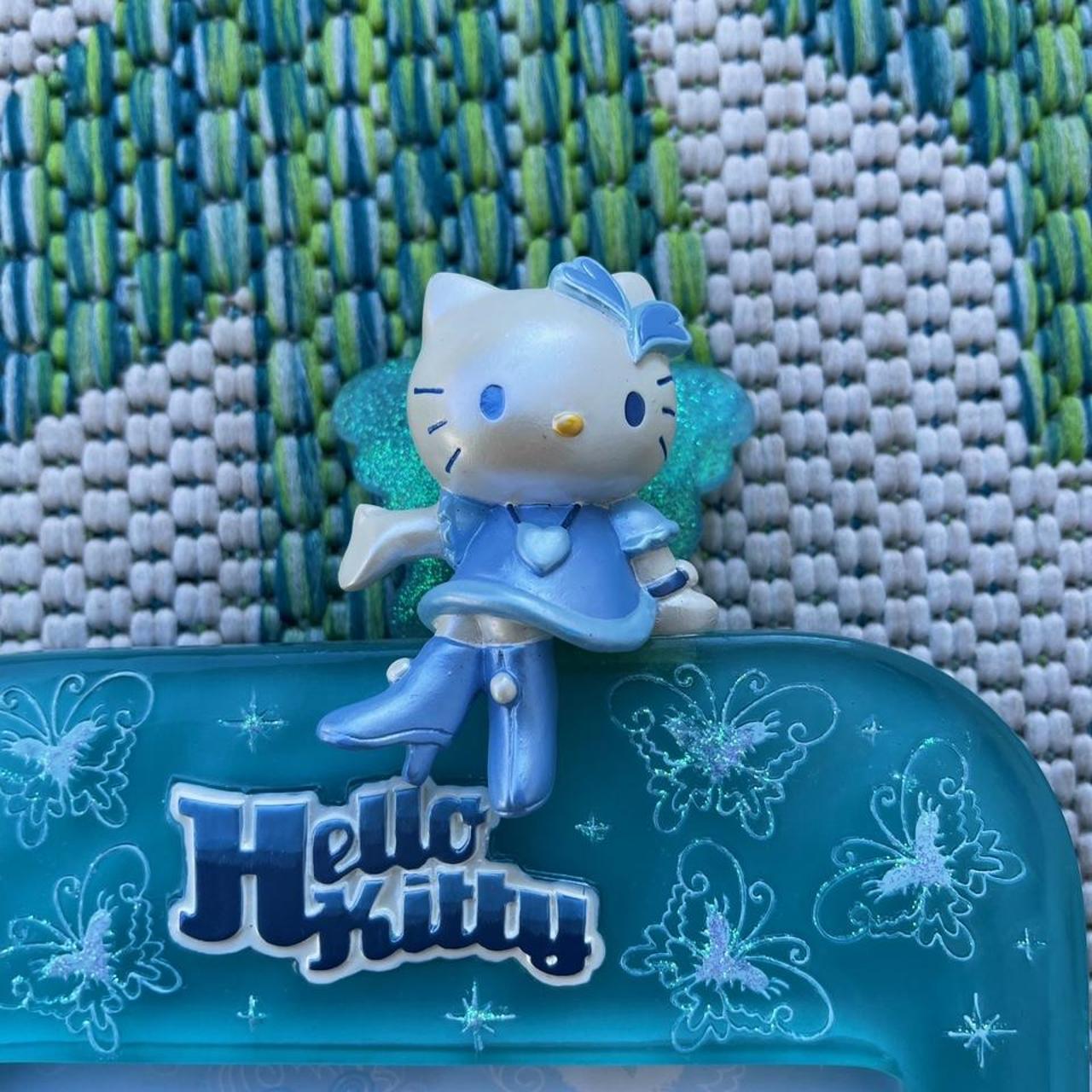 Rare vintage 1976, 2002 Sanrio hello kitty blue - Depop