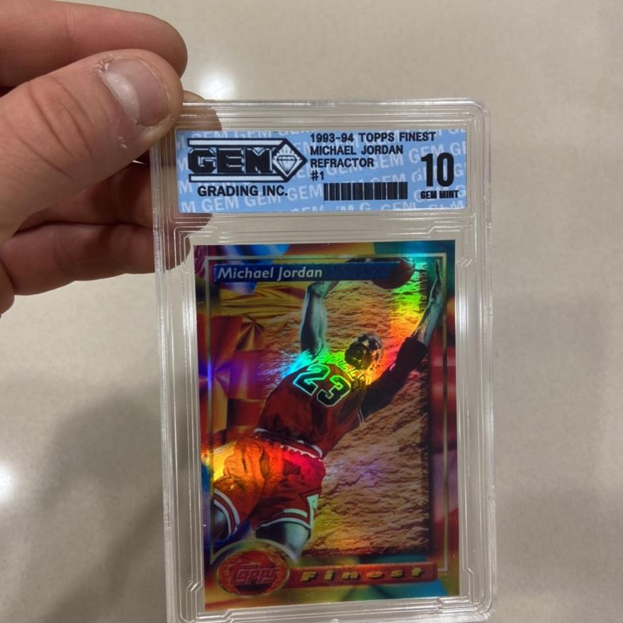 Gem Grading Inc 199394 TOPPS FINEST MICHAEL JORDAN... Depop