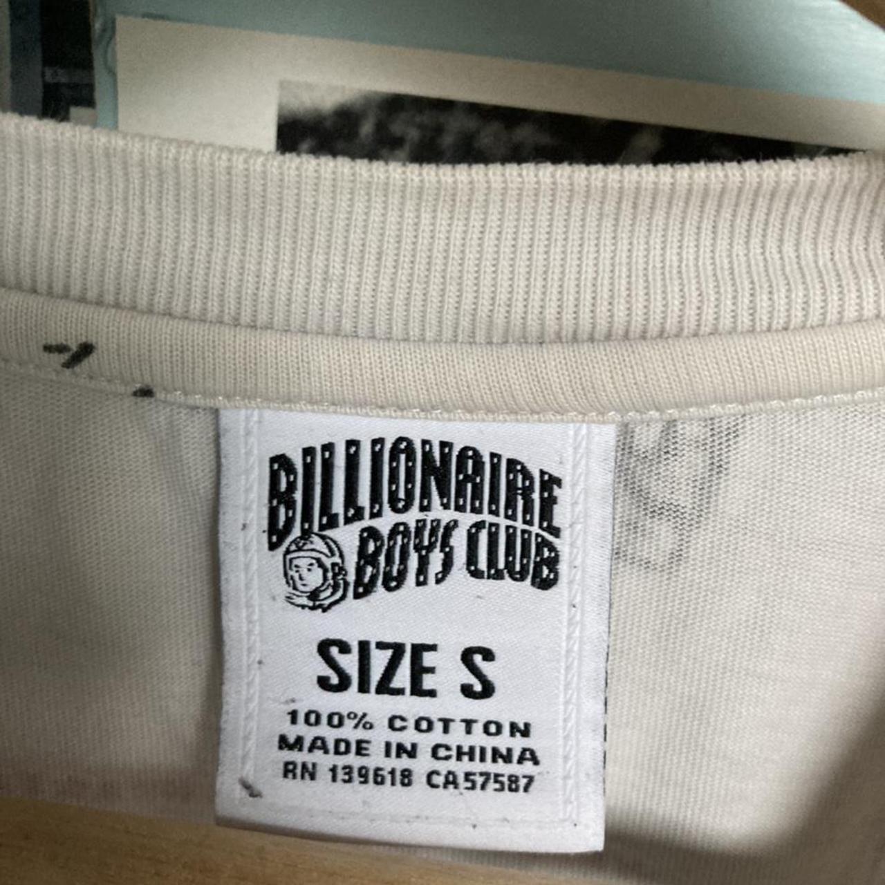 Billionaire Boys Club Men's White and Red T-shirt | Depop