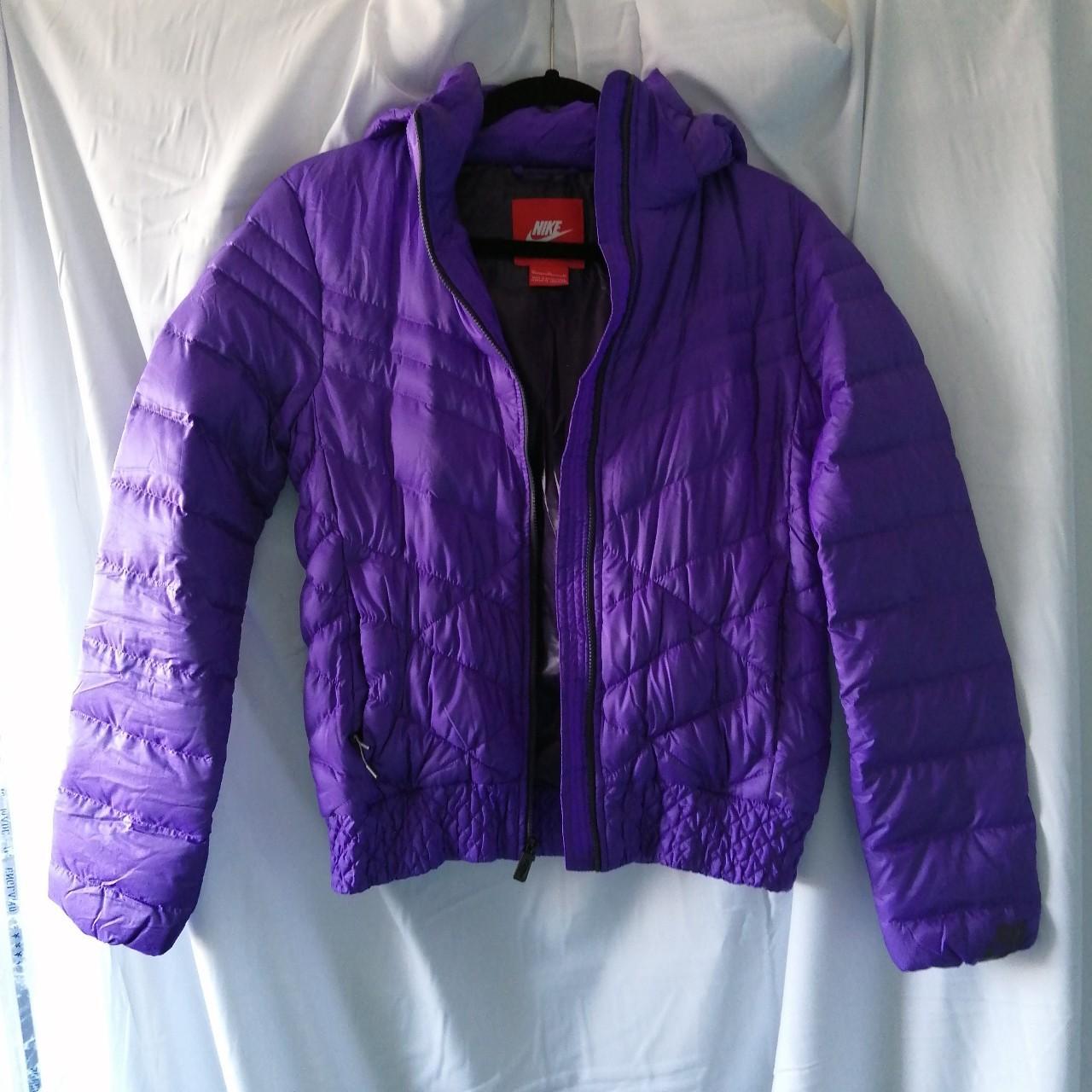 Nike Women's Purple Jacket | Depop