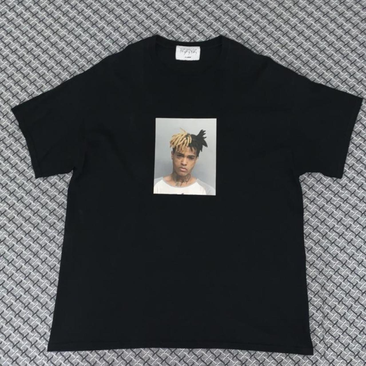Xxxtentacion mugshot shirt Clearance