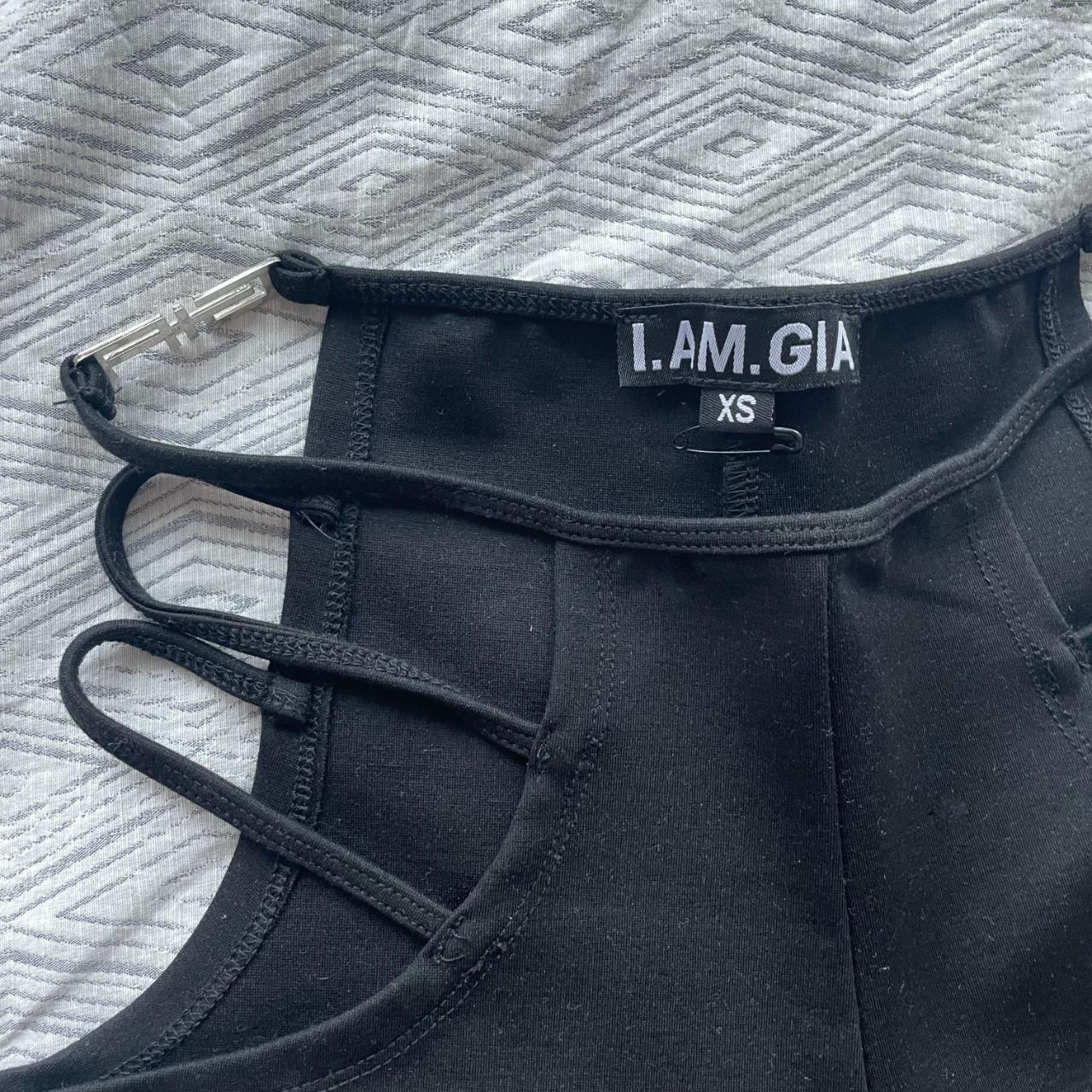 I.AM.GIA lucid set in black Top size s// Trousers... - Depop