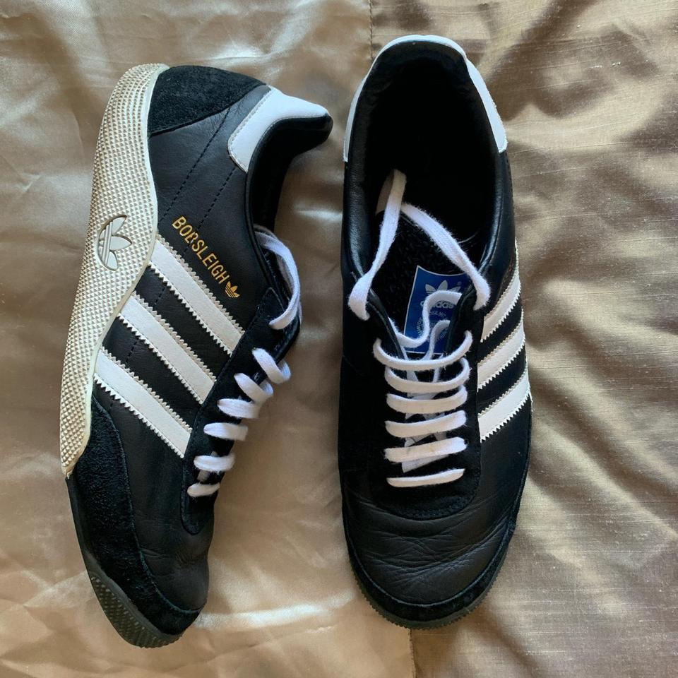 Adidas Men's Black and Trainers | Depop