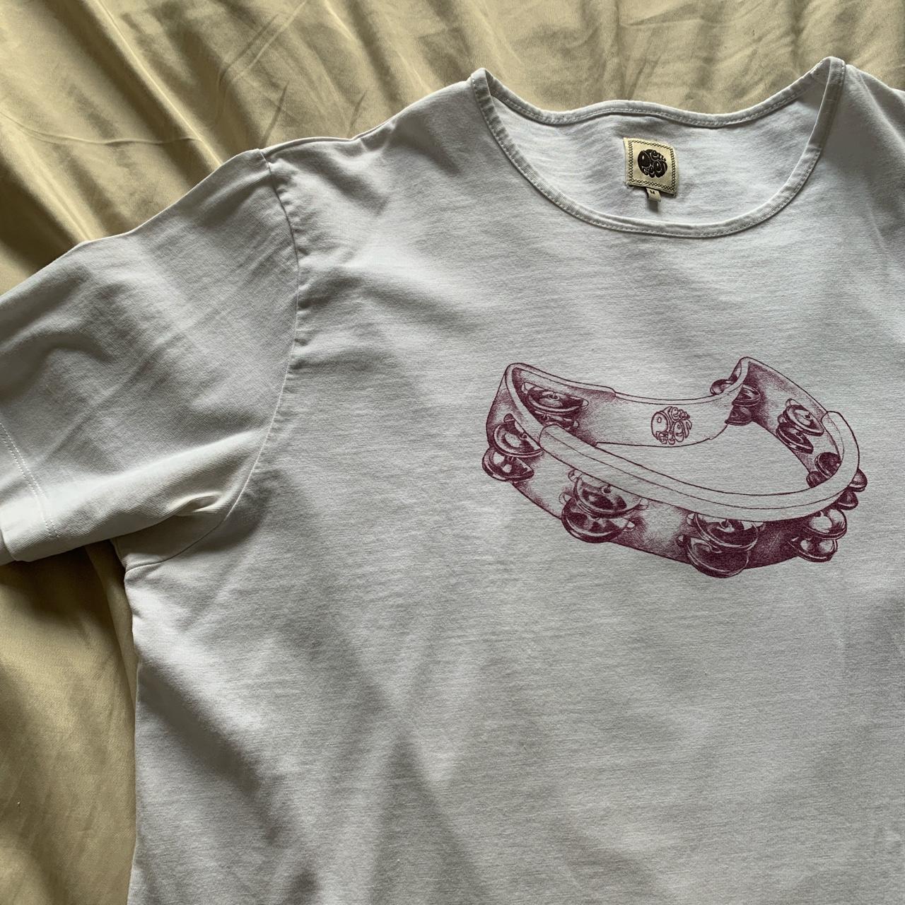 pretty green tambourine t shirt