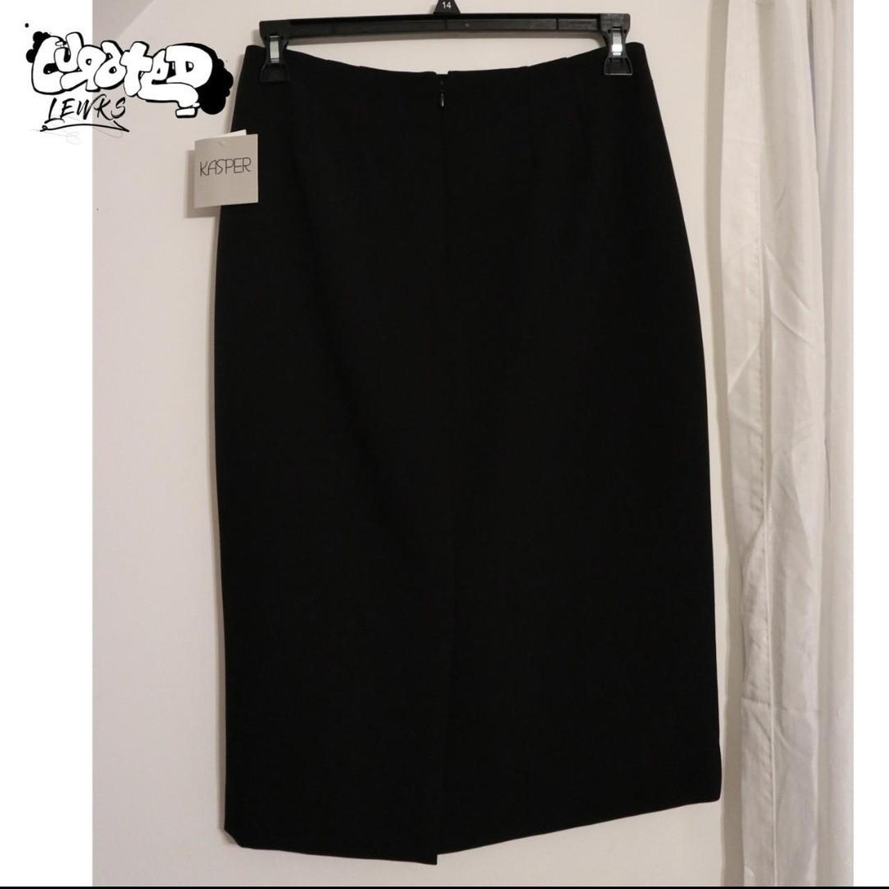 Kasper Women's Black Skirt | Depop