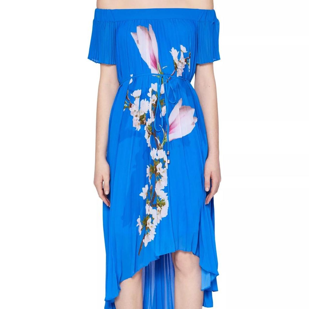 Ted baker sale blue harmony dress