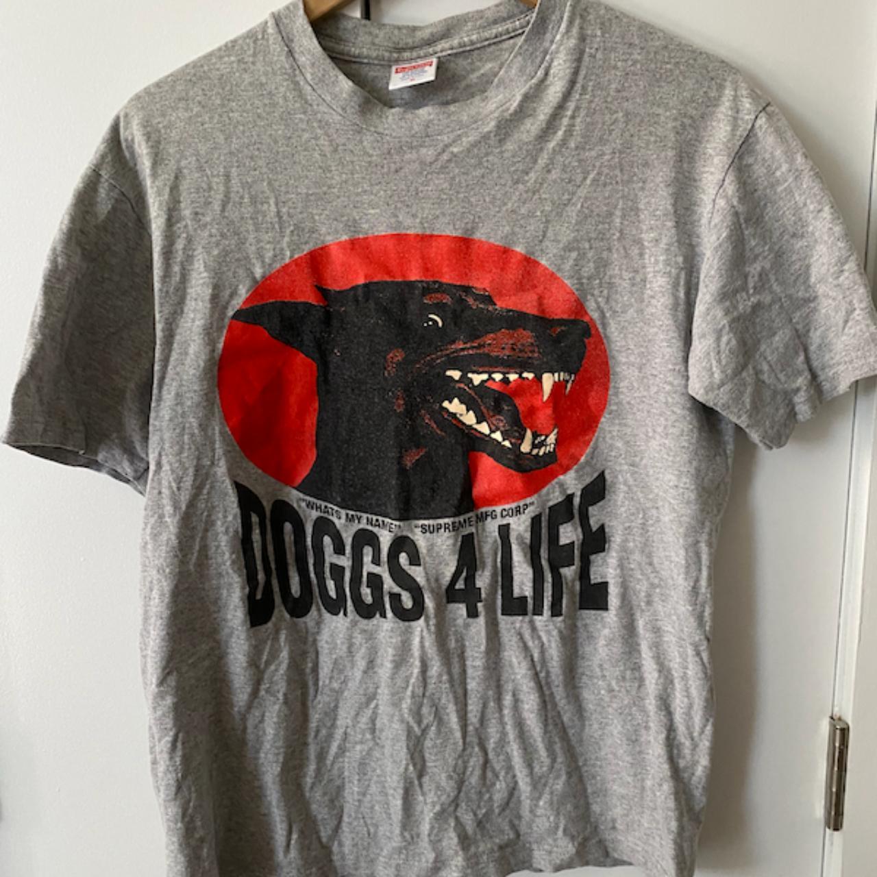 Rare Supreme Doggs 4 Life Tee 08. Like New Depop