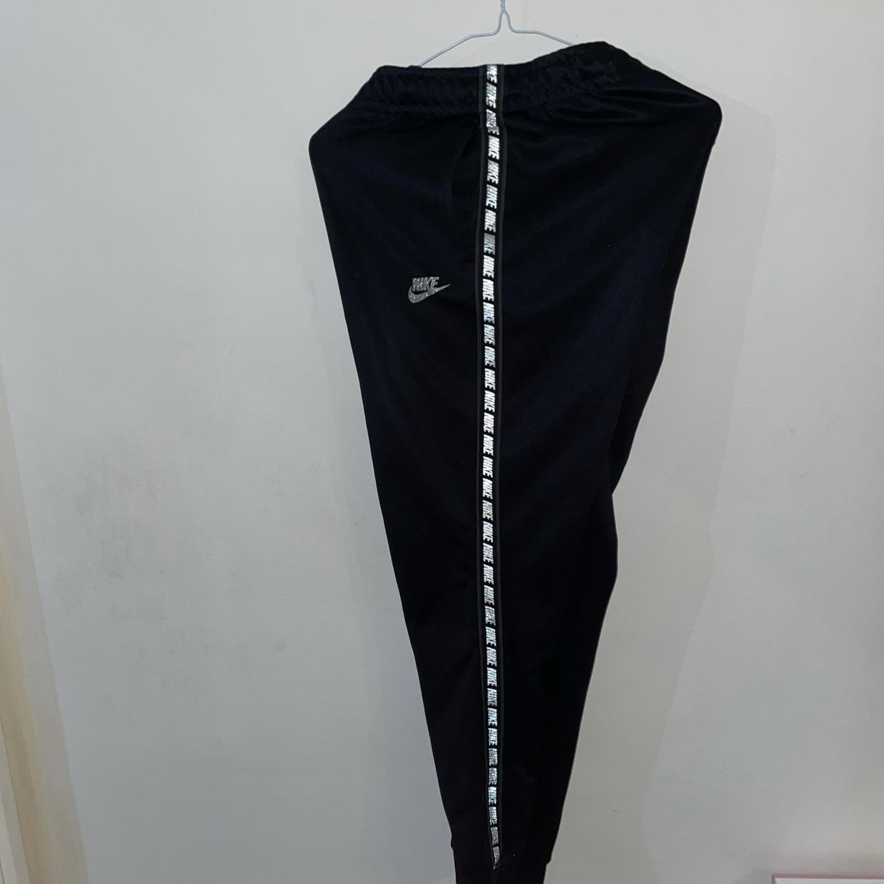 nike side tape track pants