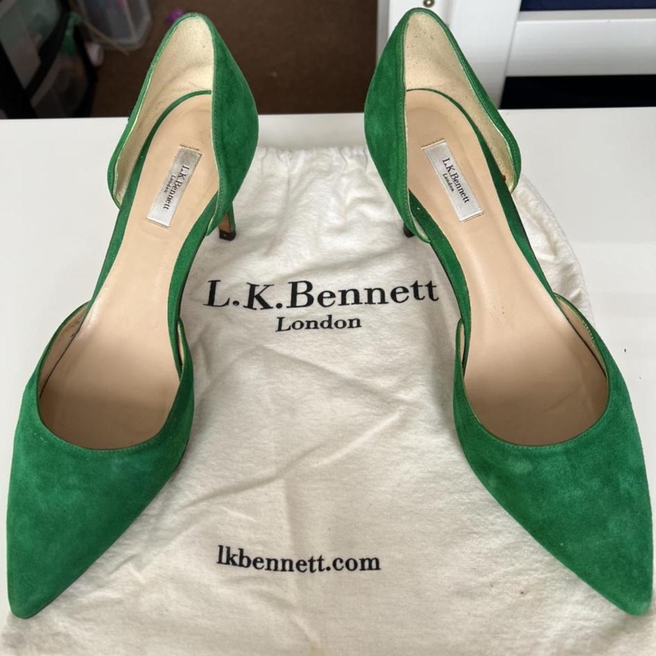 Lk bennett clearance green shoes