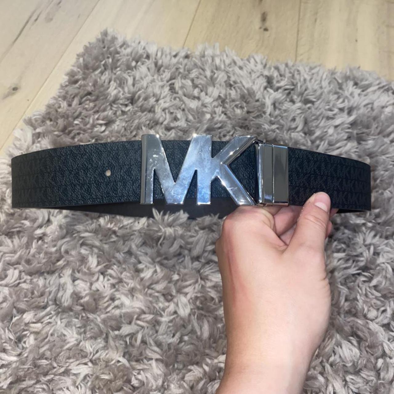 MICHAEL KORS BELT REAL MICHAEL KORS SIGNATURE... Depop