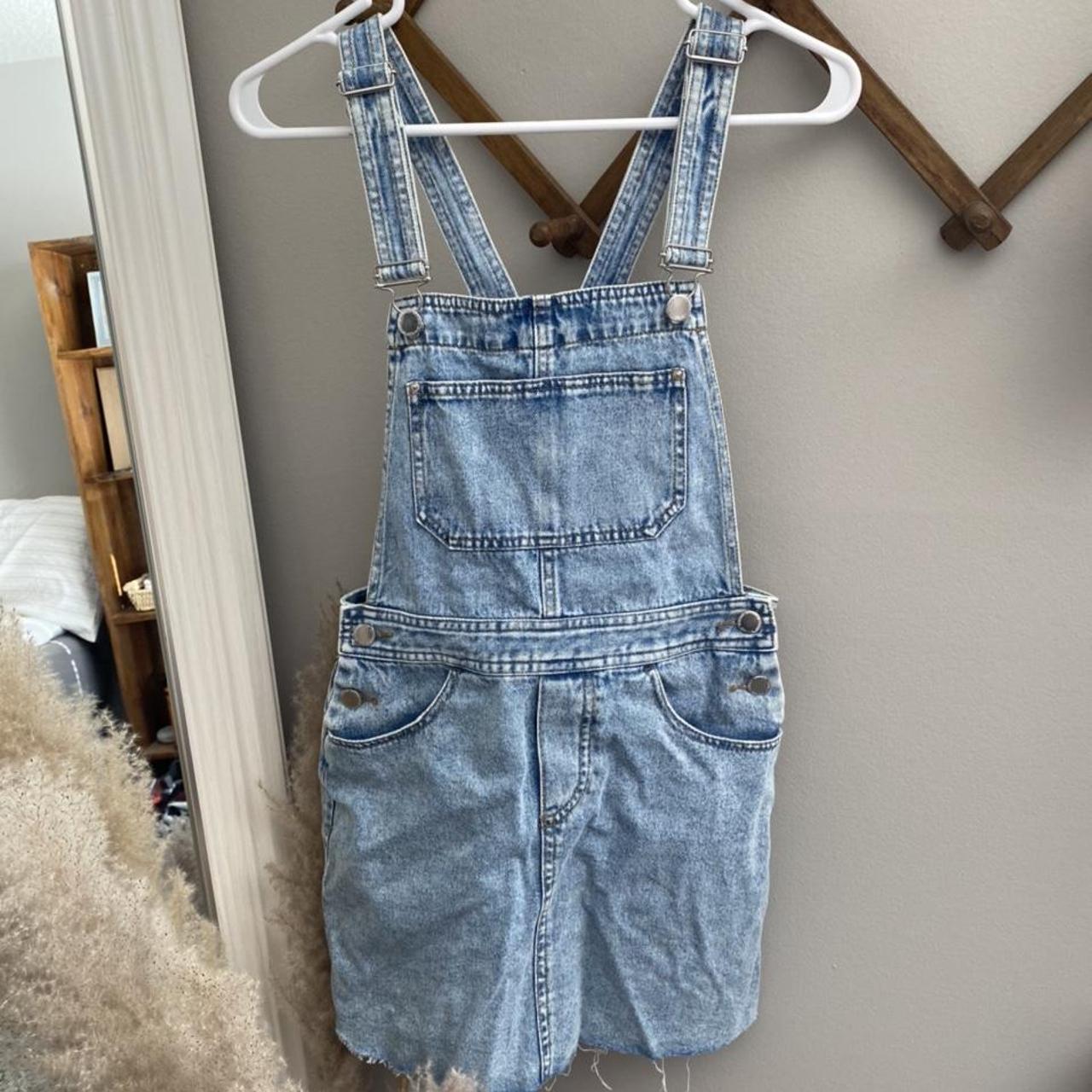 H&m jean clearance overall dress