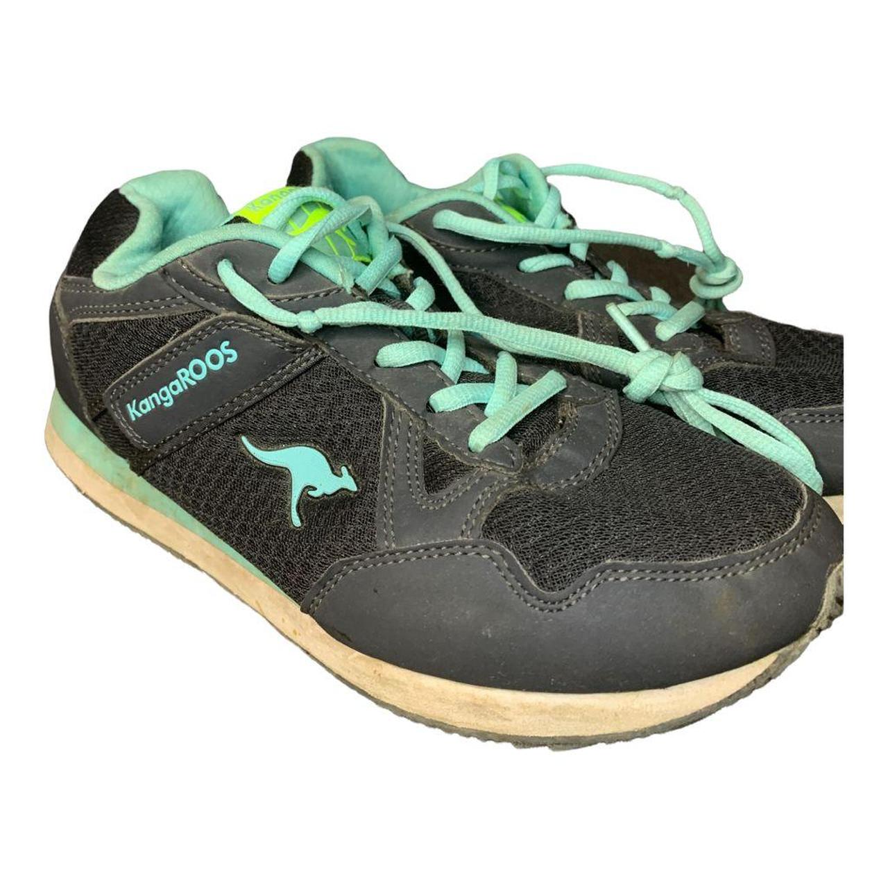 KangaROOS Women's Grey and Blue Trainers (2)