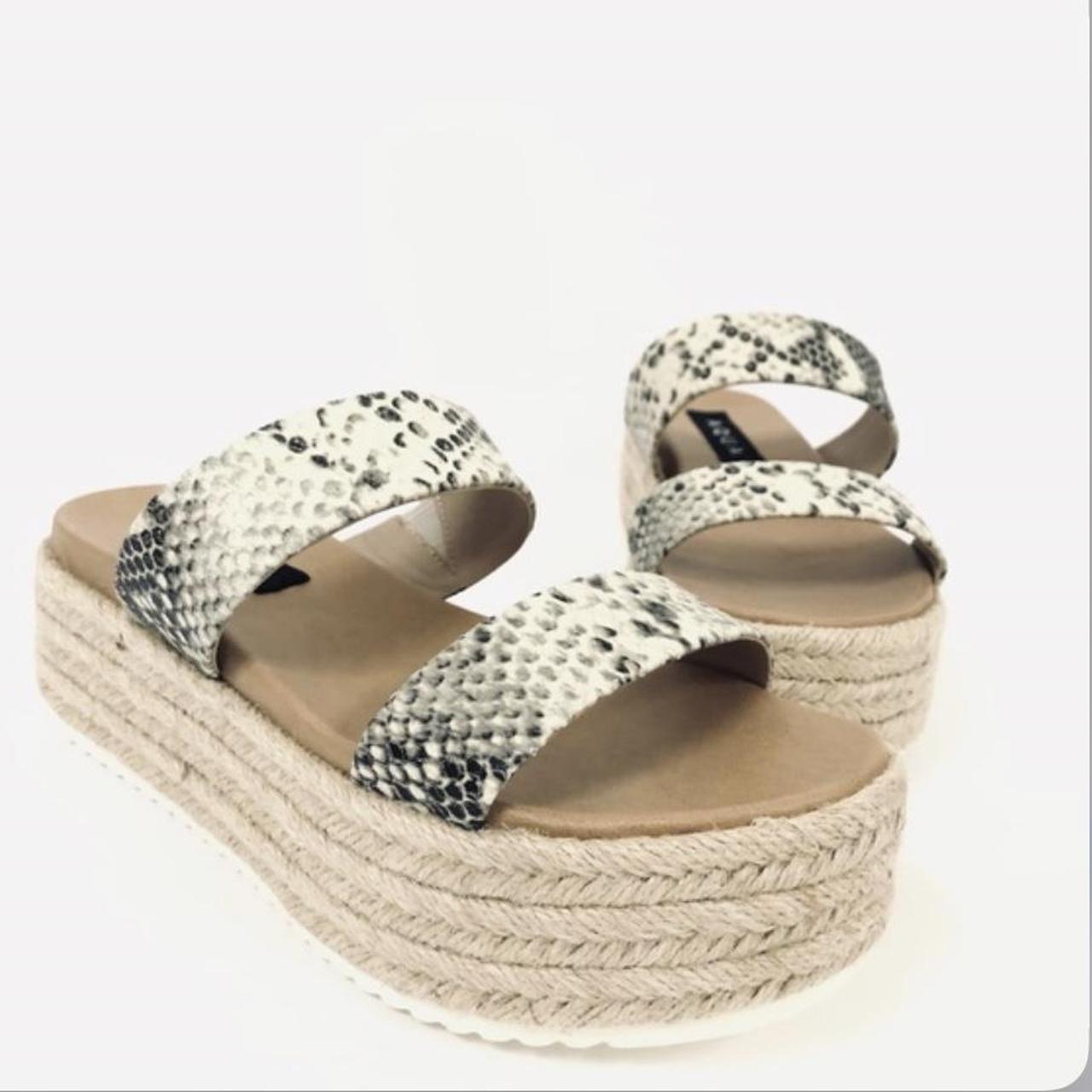 Aqua wedge hot sale sandals