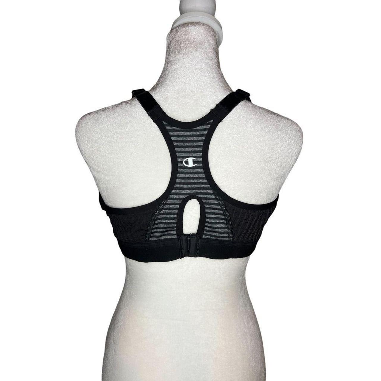 Champion Women's Black and Grey Bra (3)