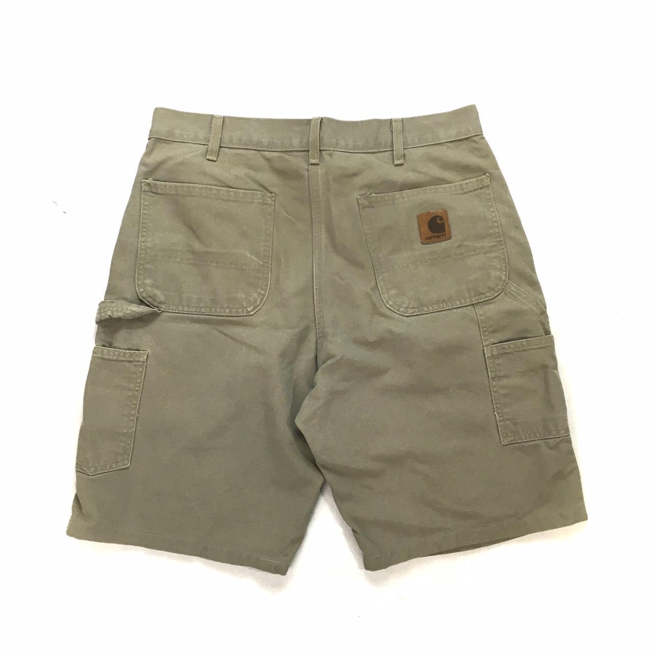 carhartt canvas carpenter shorts