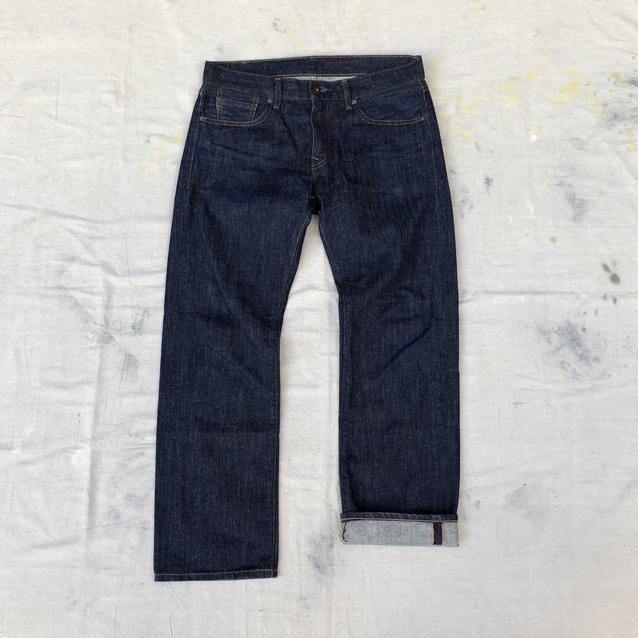 crispy selvedge Levis jeans The perfect budget... - Depop