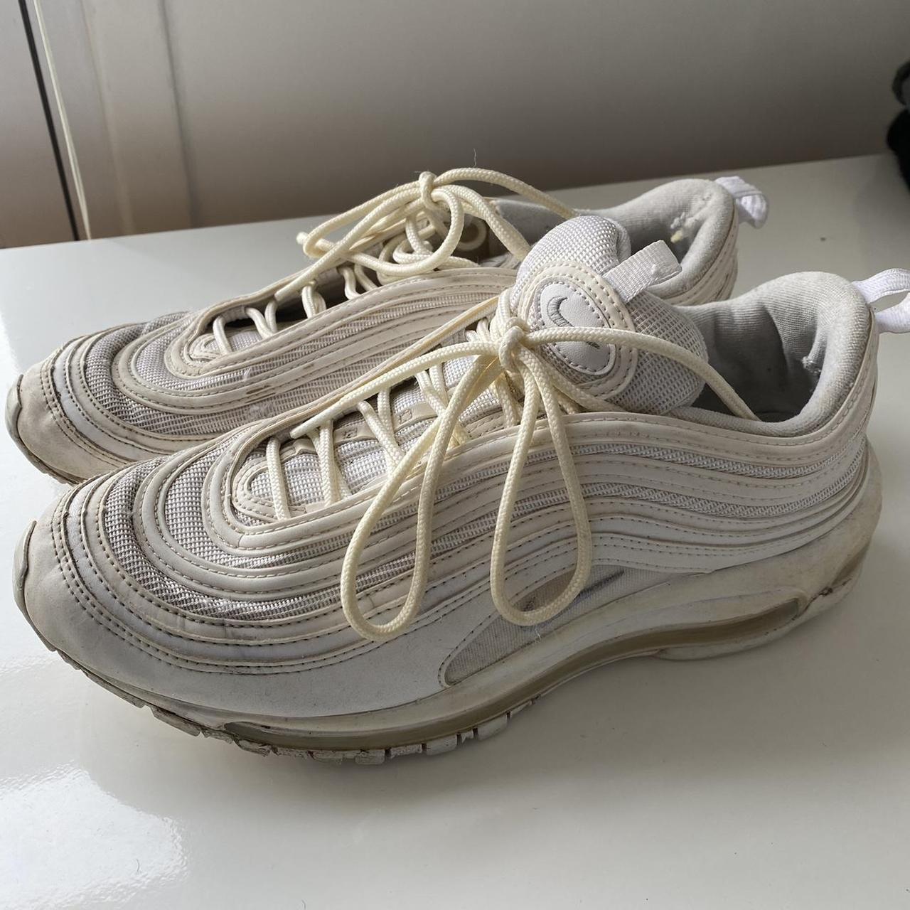 Triple White 97’s | Perfect for summer | Worn Many... - Depop