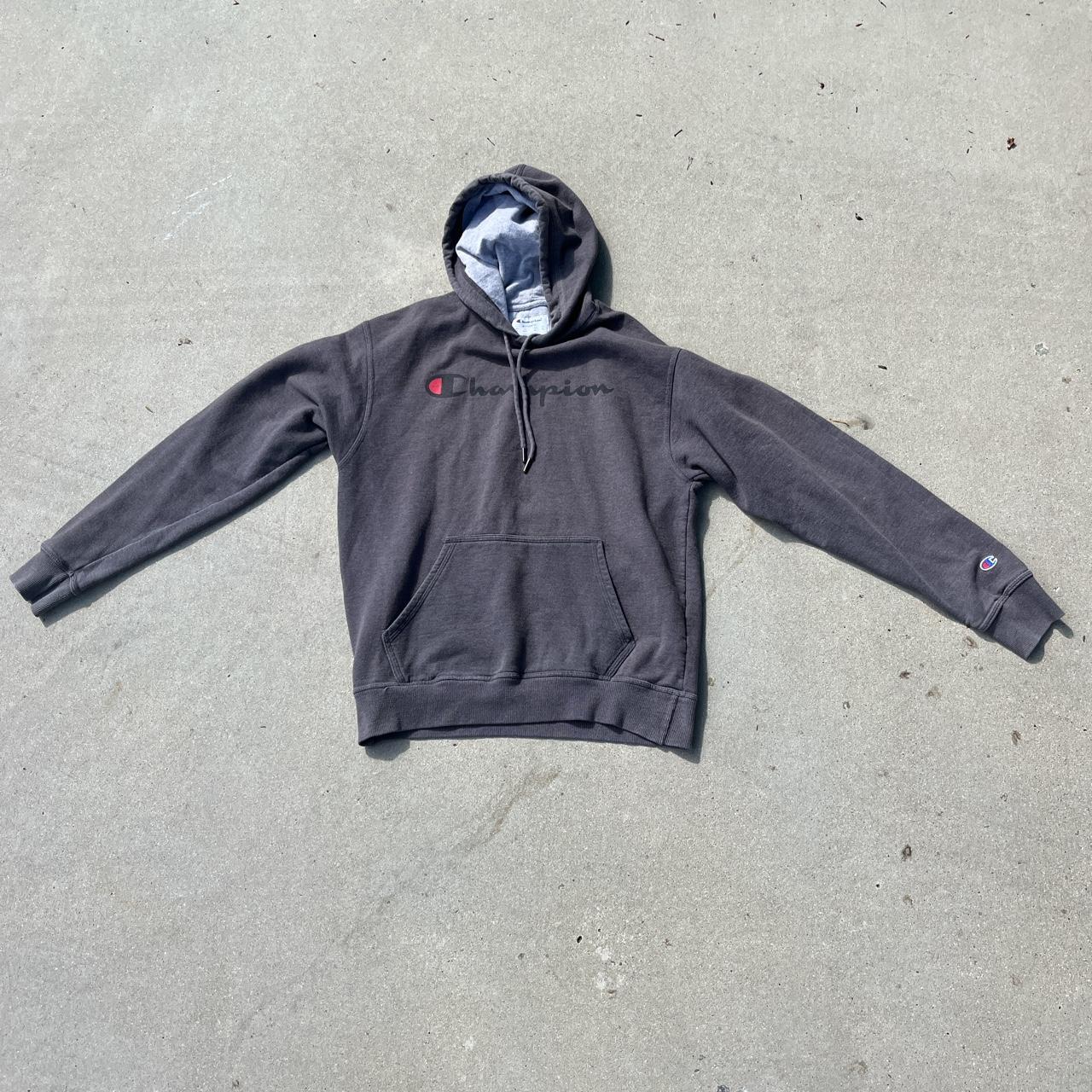 Champion hoodie hot sale dark gray