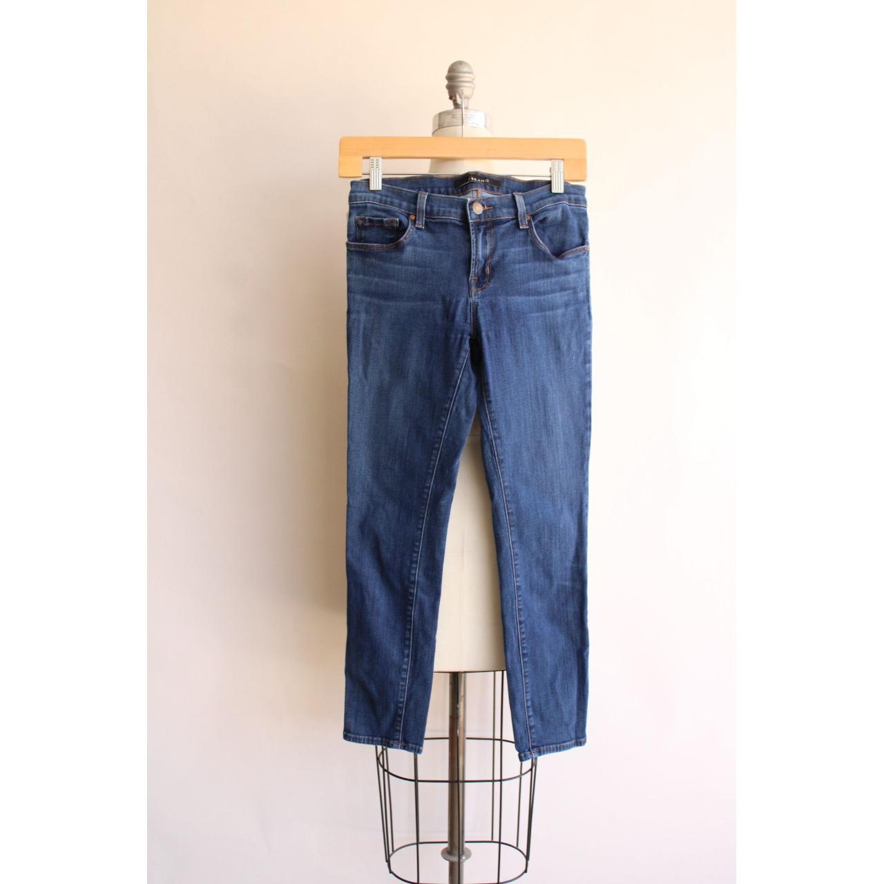 Cute jeans from J Brand. Dark blue ( Indigo) color,... Depop