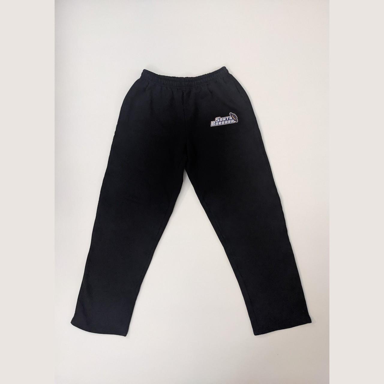 Gildan Men's Black Joggers-tracksuits | Depop